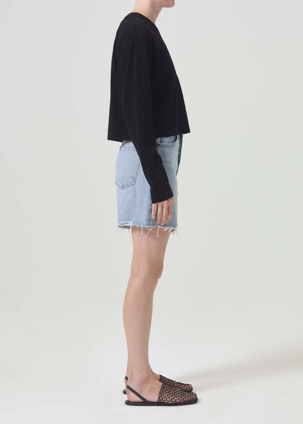 AGOLDE Mason Cropped Tee | Garmentory