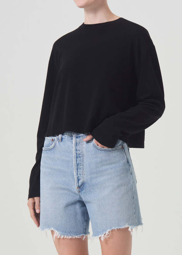 AGOLDE Mason Cropped Tee | Garmentory