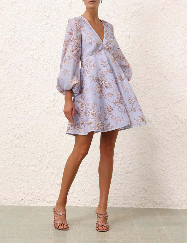 blue sarong dress Sarong Dress {Pareo Wrap Skirt} main image 0