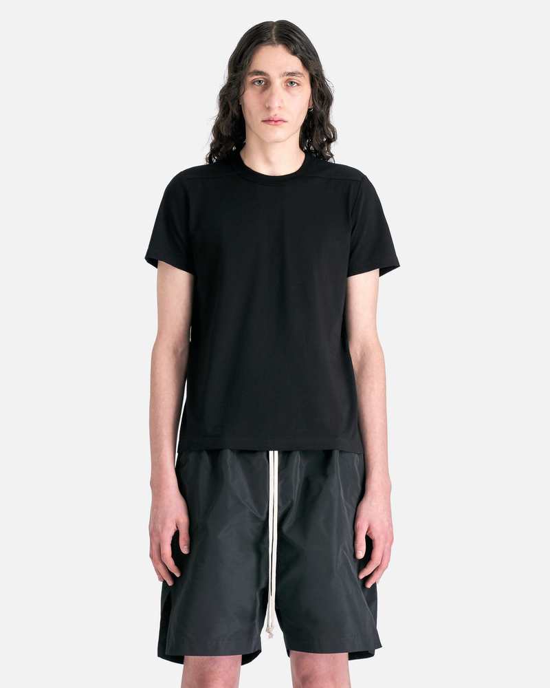 Rick Owens Short Level T Shirt - Black | Garmentory