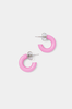 Rachel Comey Ziggy Hoops - Pink - Thumbnail 3