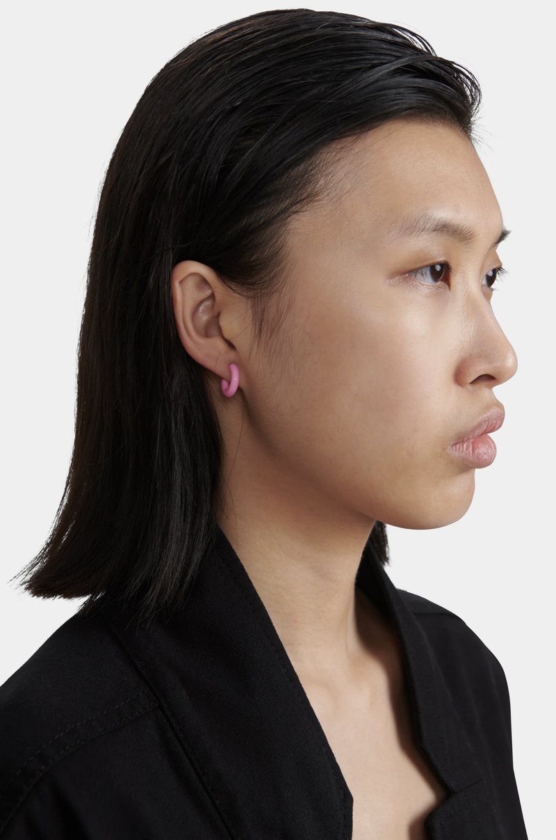 Rachel Comey Ziggy Hoops - Pink Rachel Comey Ziggy Hoops - Pink
