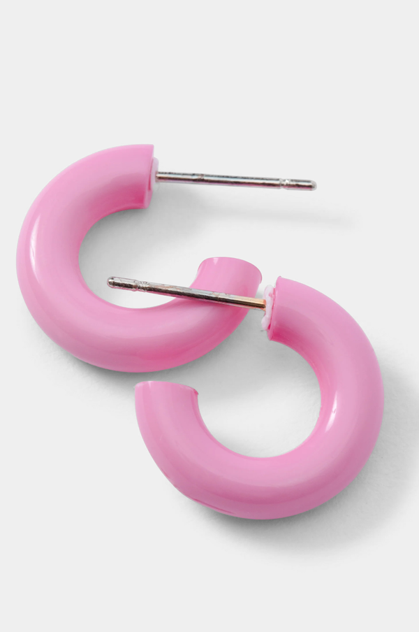 Rachel Comey Ziggy Hoops - Pink Rachel Comey Ziggy Hoops - Pink