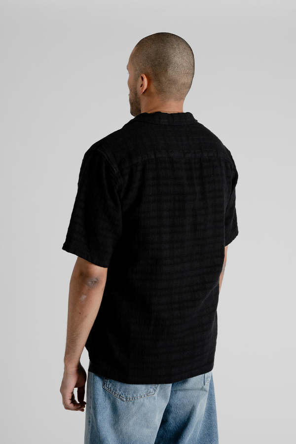 Sunflower Spacey SS Shirt - Black | Garmentory