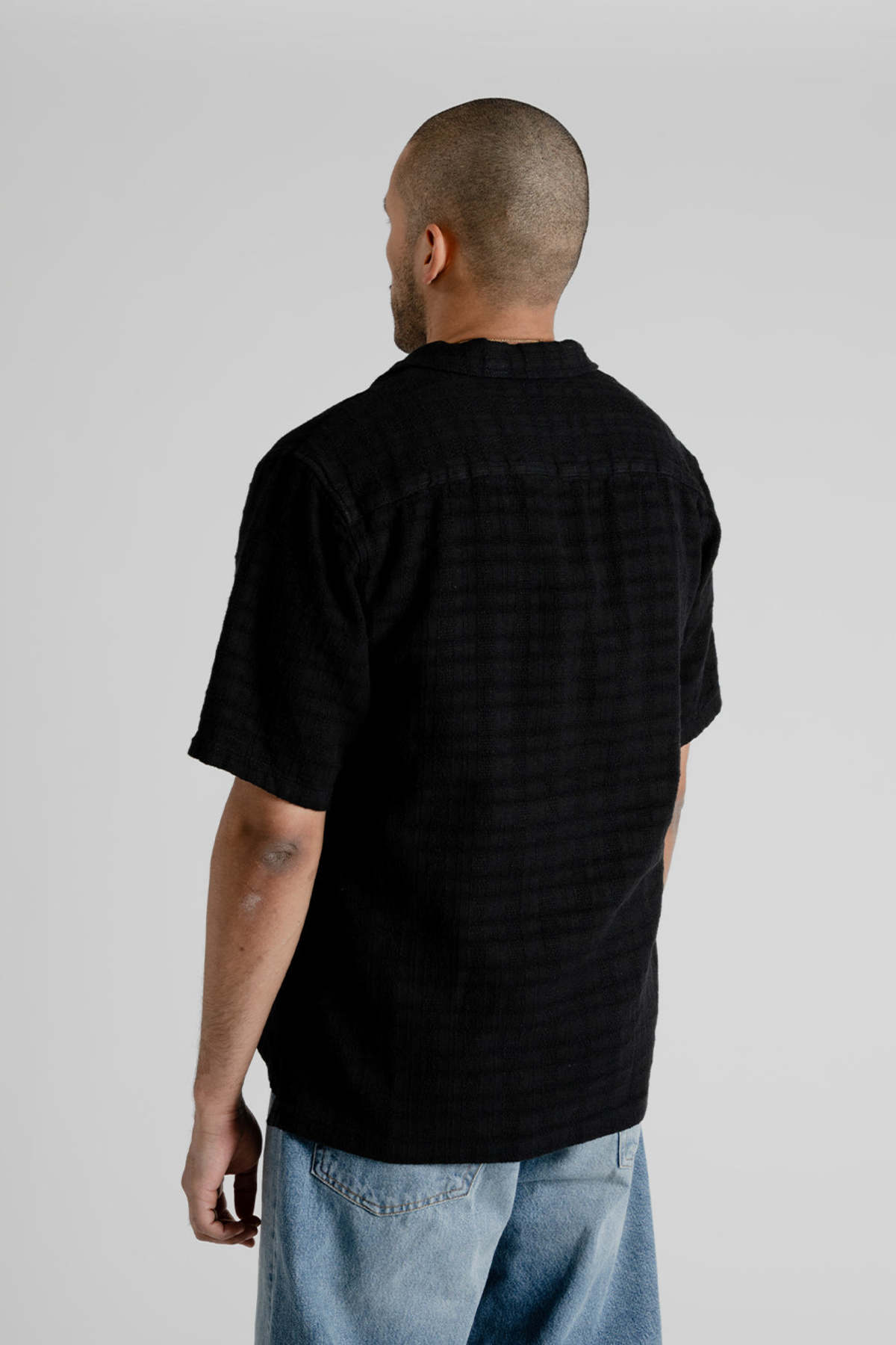 Sunflower Spacey SS Shirt - Black | Garmentory