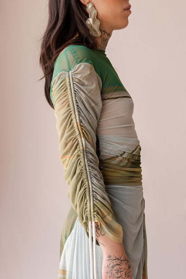 Riptide Midi Dress - Everglade main image 1