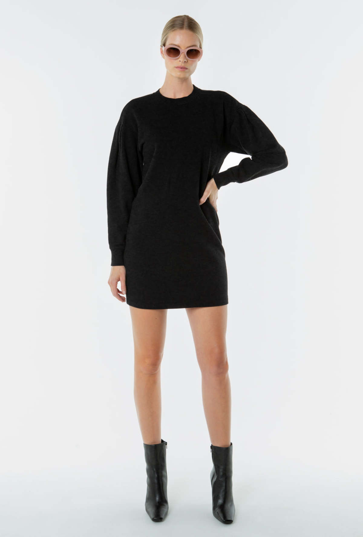 tica Viola Organic Cotton Knit Dress - Black Beauty | Garmentory tica Viola Organic Cotton Knit Dress - Black Beauty | Garmentory