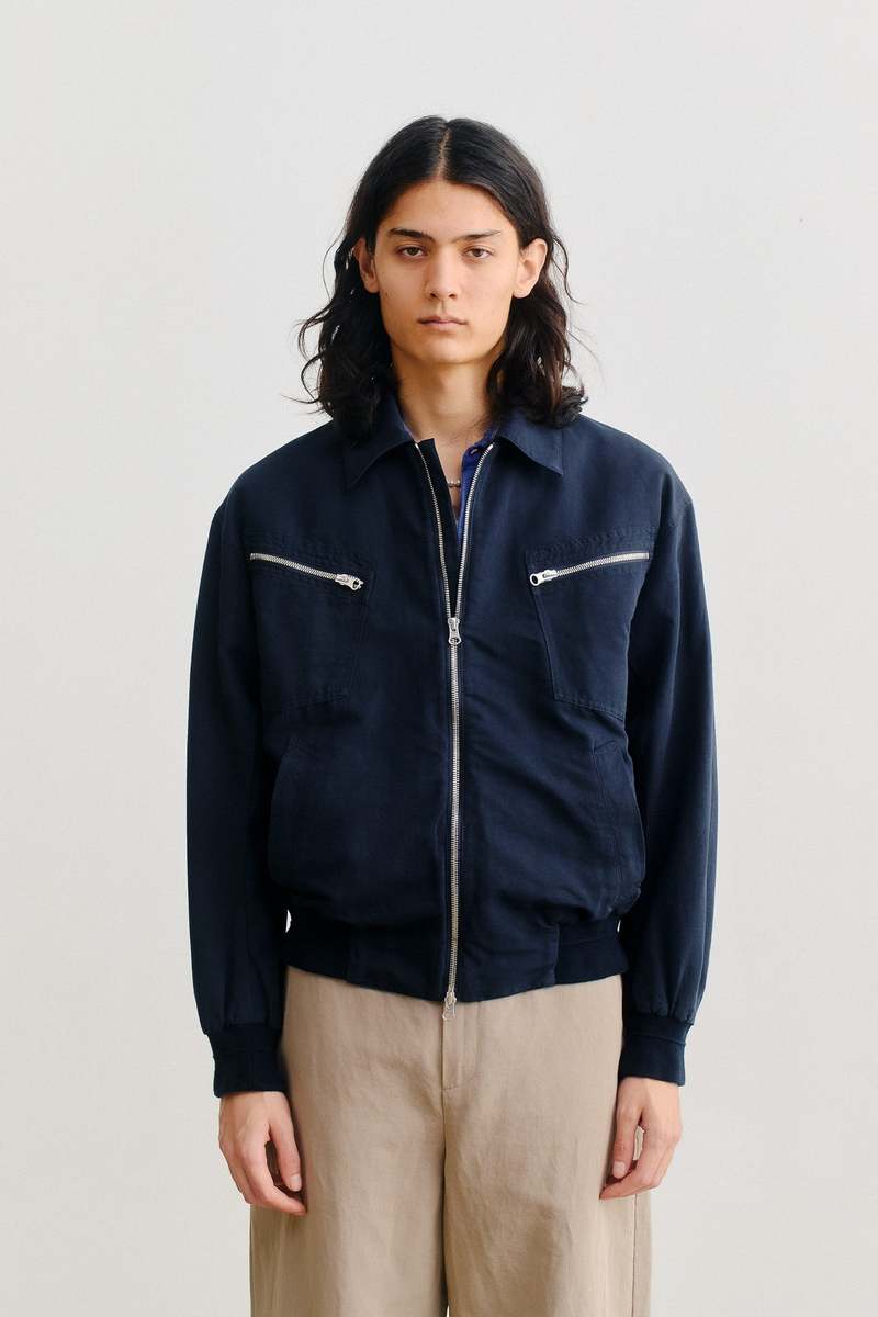 A KIND OF GUISE ブラック MA-1スタイルジャケット 【公式通販】