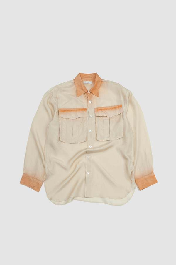 Dries Van Noten Calander Tris Shirt - Orange Dries Van Noten Calander Tris Shirt - Orange