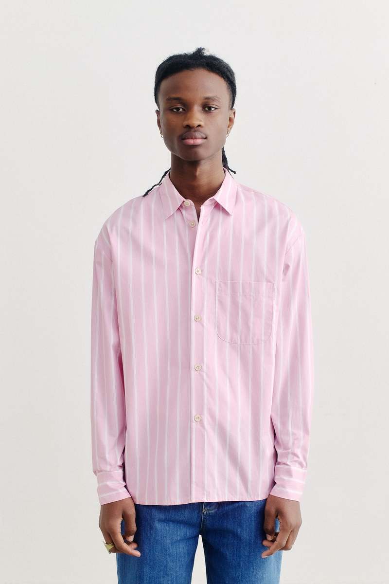 A Kind of Guise Gusto Shirt Cherryblossom Stripe