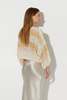 Maiami Boucle Rainbow Bomber - Sand - Thumbnail 3
