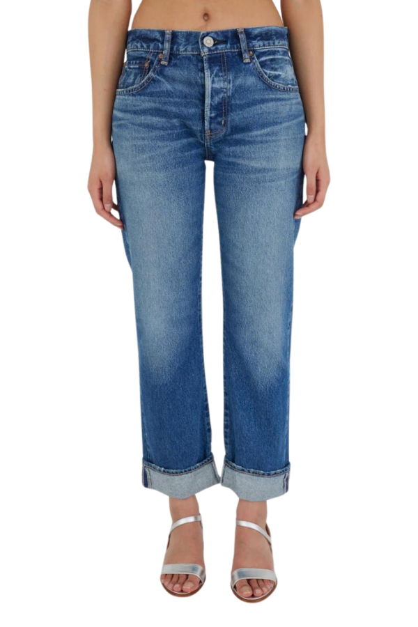 MOUSSY MV Foxwood Straight - Blue