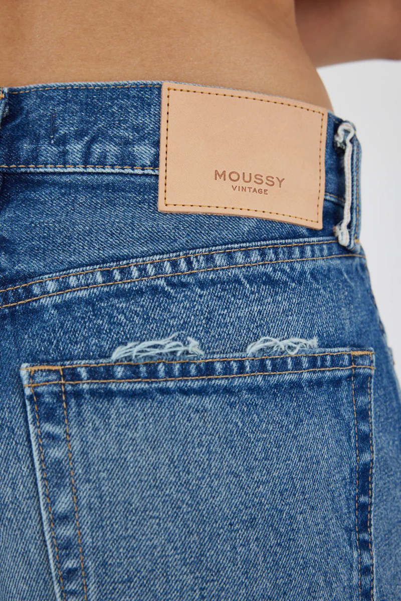 MOUSSY MV Foxwood Straight - Blue