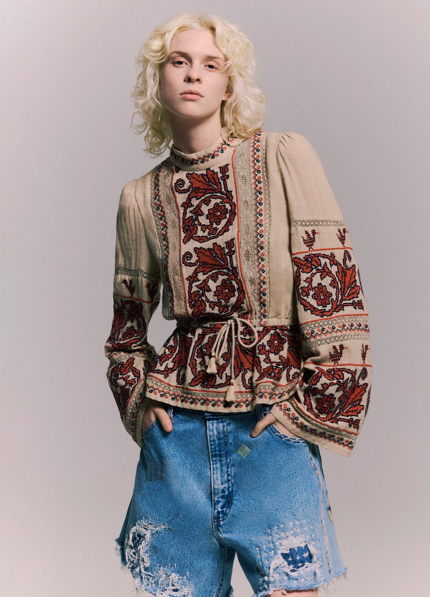 Sea NY Beena LS Top - Taupe | Garmentory