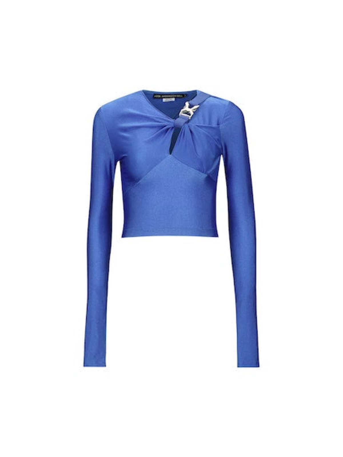 ■ANDERSSON BELL■ Elena Glitter Shirring Top atb1095wMARINE Andersson Bell - Elena Glitter Shirring Top | HBX - Globally