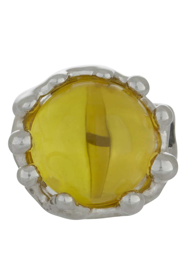 Mondo Mondo Magician Ring - Limoncello/Sterling Silver