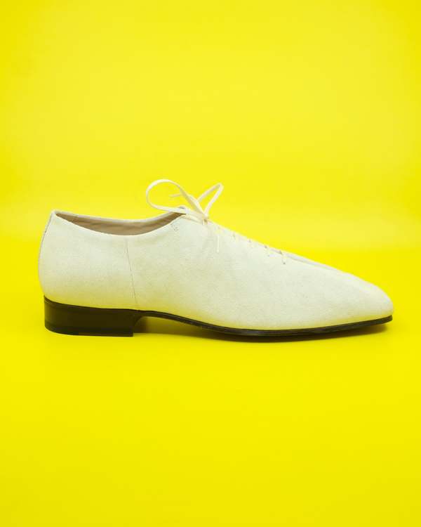 Lemaire Souris Classic Derbies - Dirty White | Garmentory