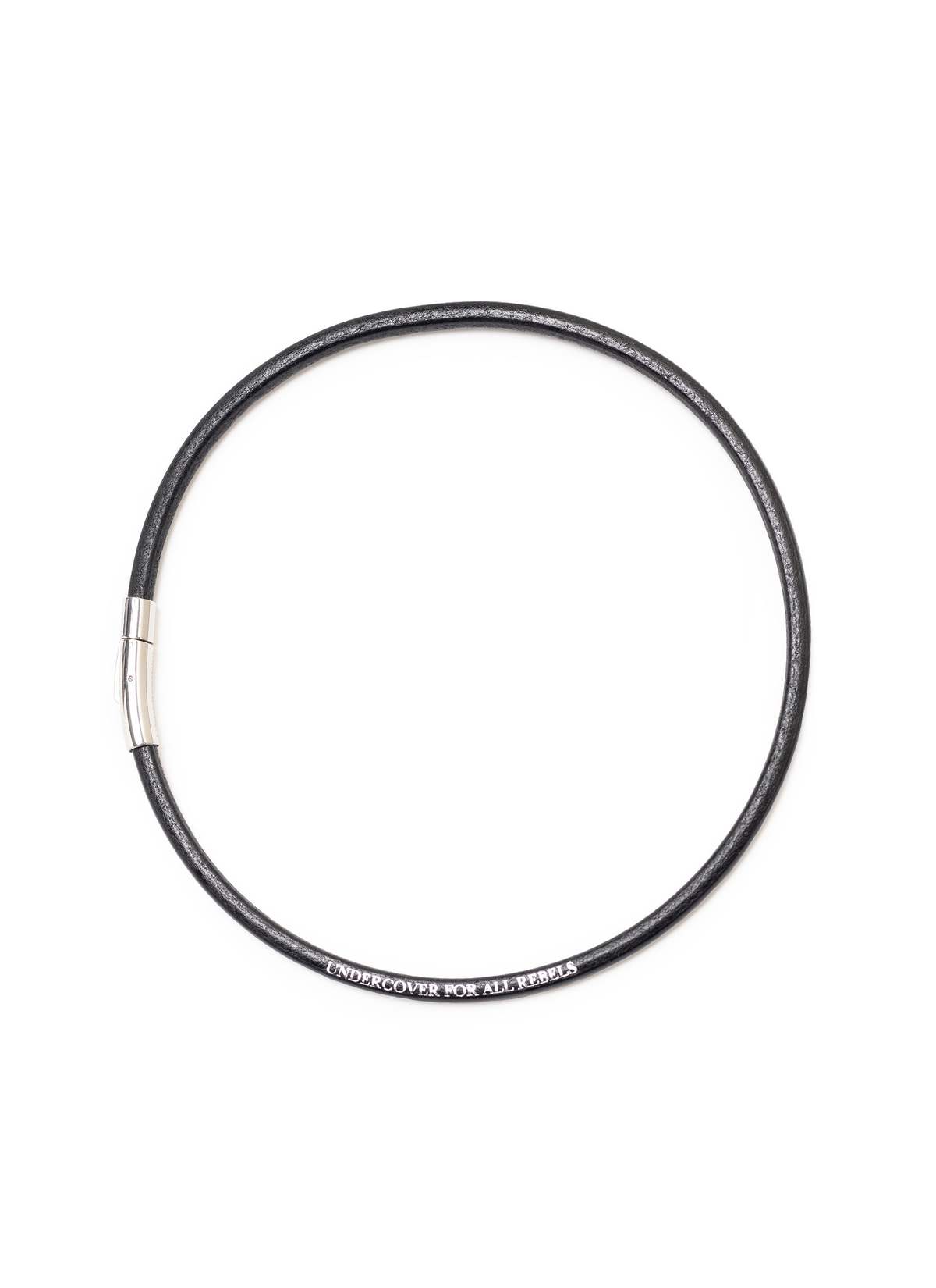 Undercover LEATHER BRACELET - BLACK | Garmentory