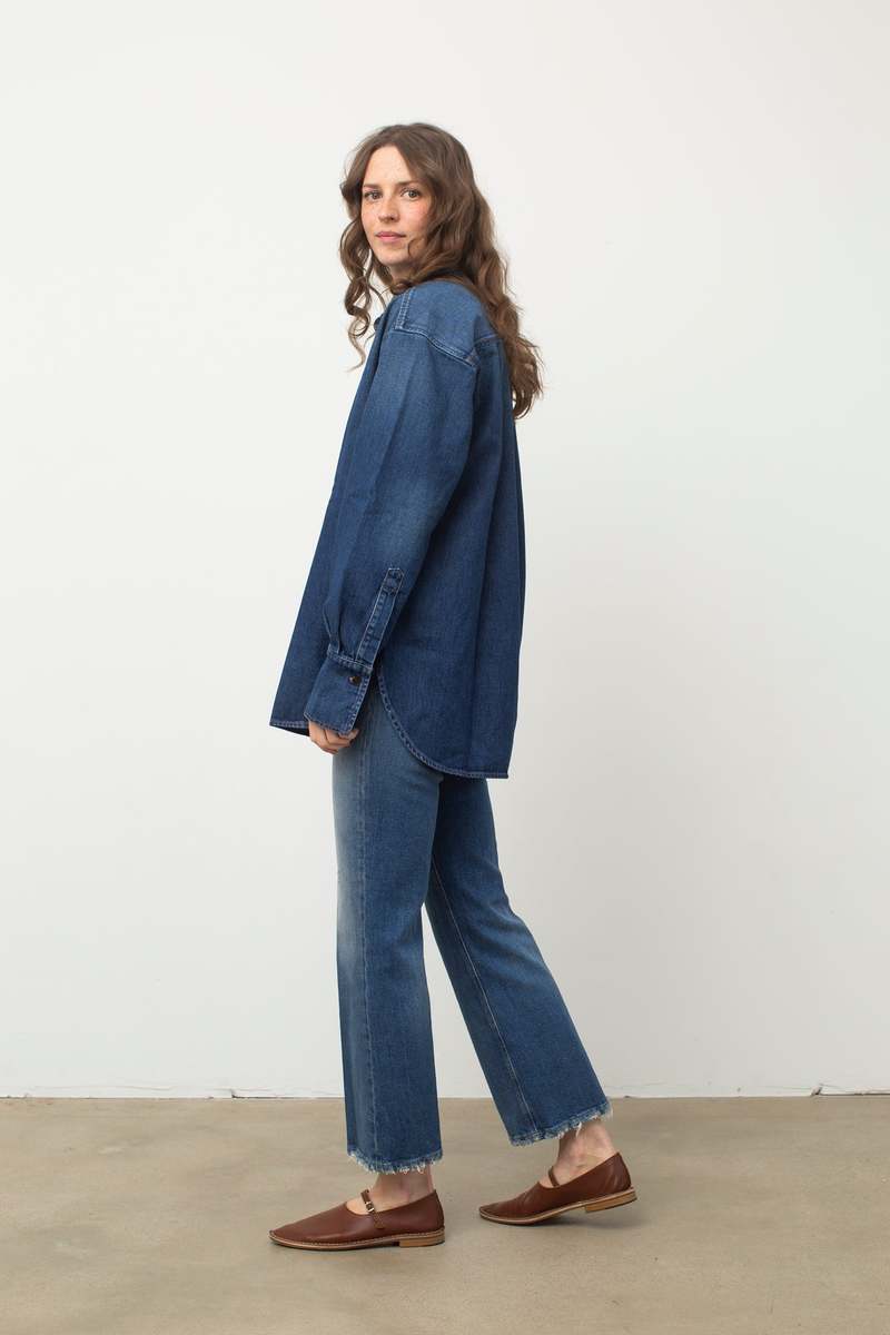 Closed Boxy Denim Shirt | Garmentory