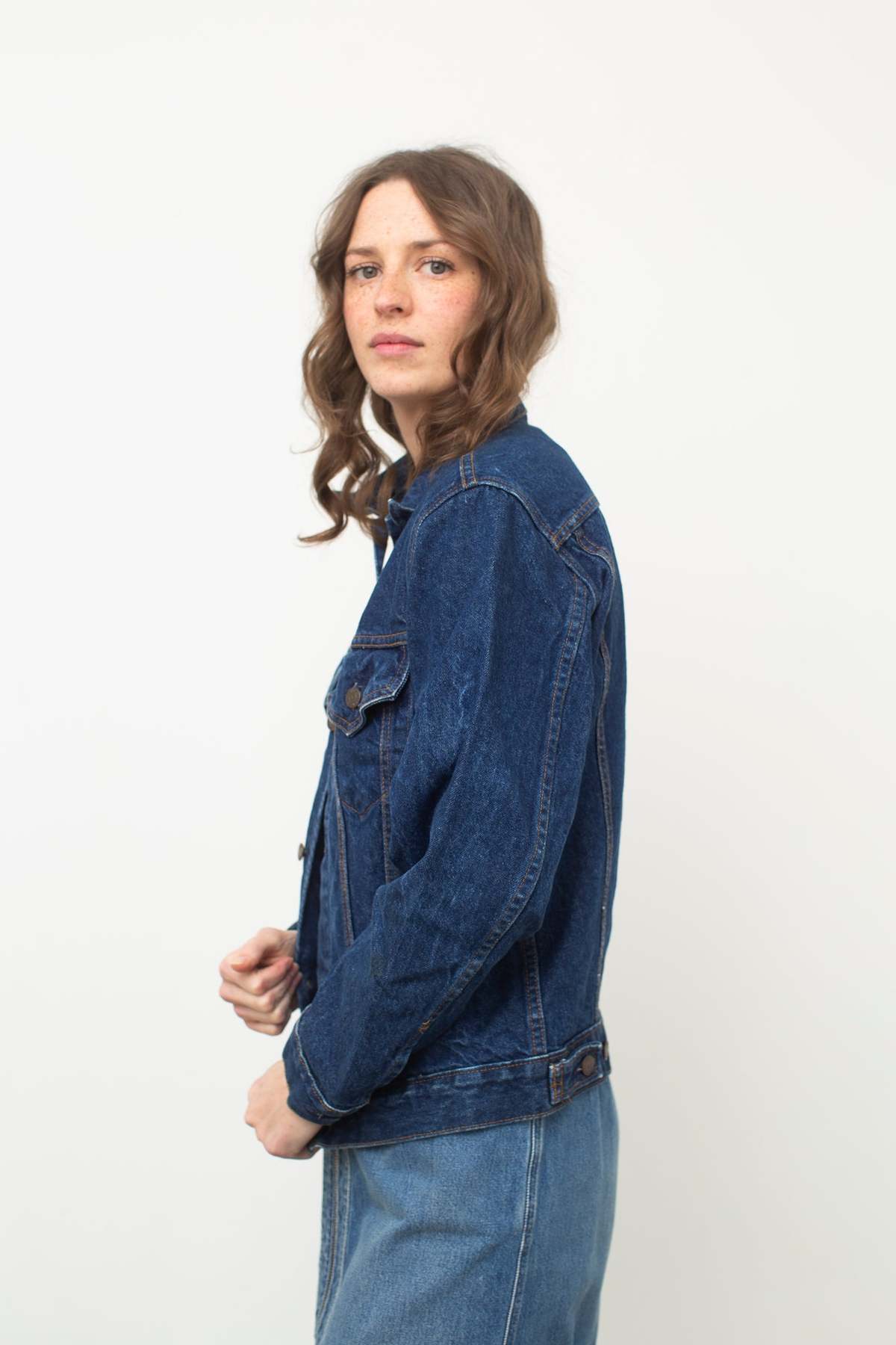 Levis Denim Trucker Jacket - Image 5 of 6