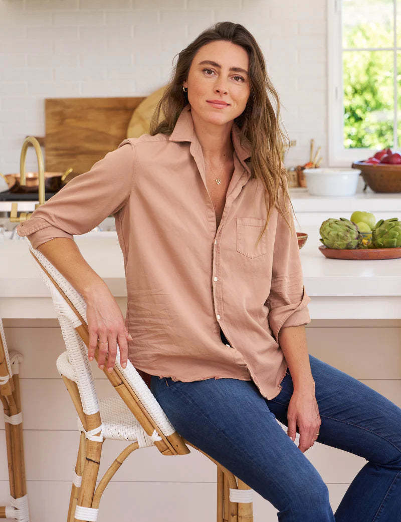 Frank & Eileen Eileen Relaxed Button-Up Shirt - Desert
