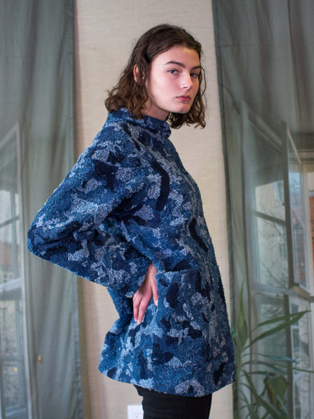 11.11/eleven eleven Vrill Jacket - Indigo - Image 4 of 6