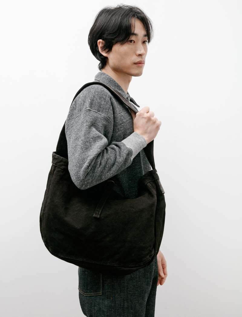 【新品】Taiga Takahashi newsboy bag Charcoal Taiga Takahashi | LOT.004 NEWSBOY BAG [Limited Color]