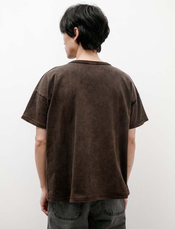 Taiga Takahashi Tee Shirt - Mud Dyed Brown | Garmentory