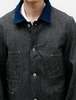 Taiga Takahashi Blanket Lining Denim Overall Jacket - Raw Indigo - Thumbnail 5
