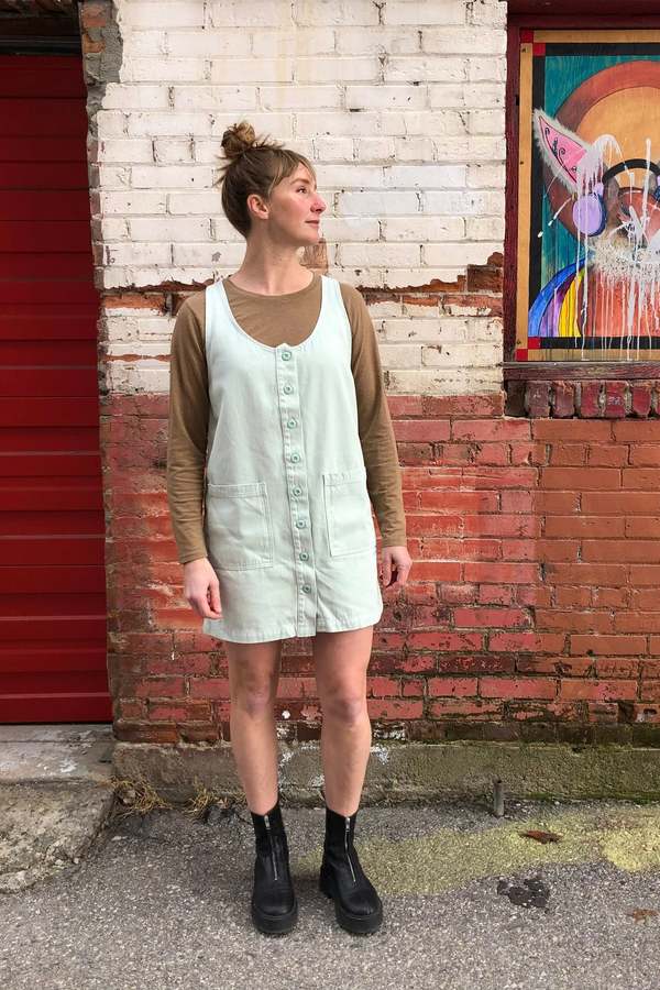 neutral green bridesmaid dresses The Supima® Jersey Riviera Dress main image 0