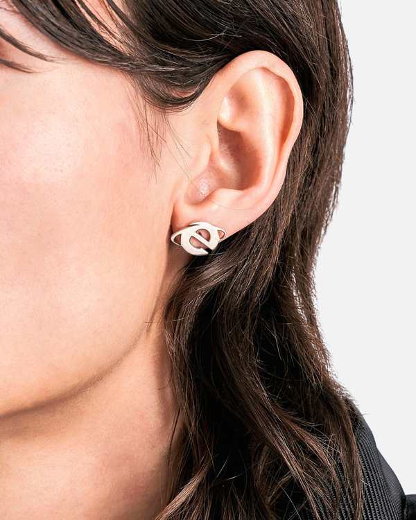 Secret of Manna Internet Explorer Earring - Silver
