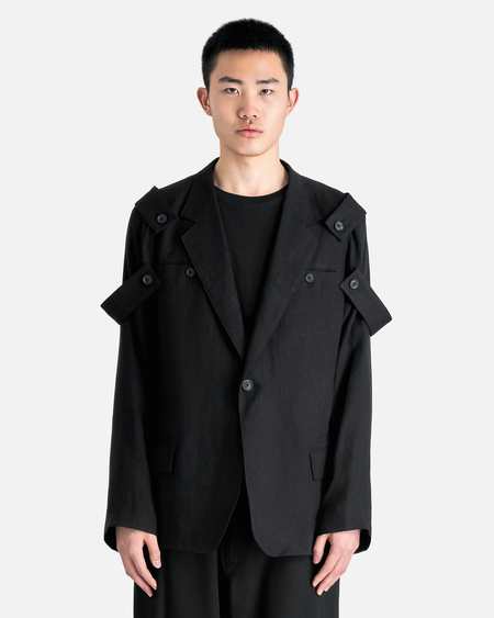 ジャケット・アウター yohji yamamoto pour homme panty time Yohji Yamamoto POUR HOMME W-Stand 20 Blouse Jaket _