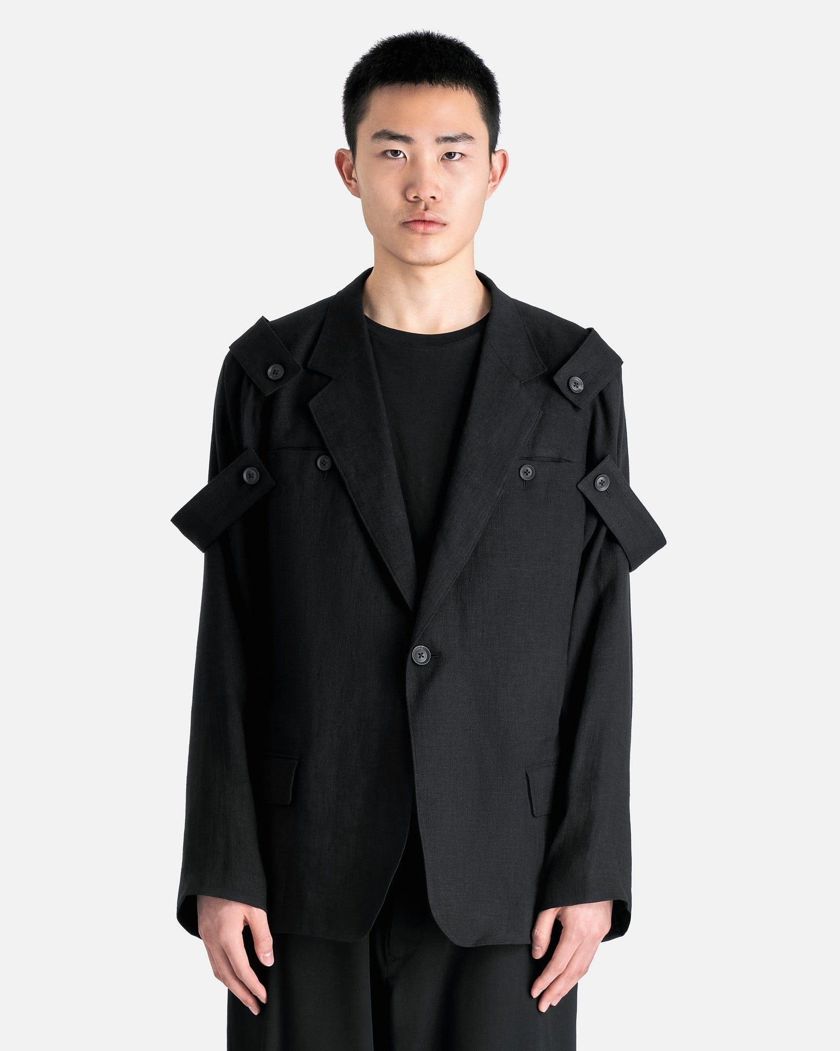 ジャケット・アウター power shoulder double breasted jacket DOUBLE BREASTED JACQUARD BLAZER - Oyster-white | ZARA United