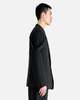 Yohji Yamamoto Pour Homme J Single Button Shoulder Epaulet Jacket - Black - Thumbnail 2