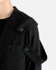 Yohji Yamamoto Pour Homme J Single Button Shoulder Epaulet Jacket - Black - Thumbnail 5