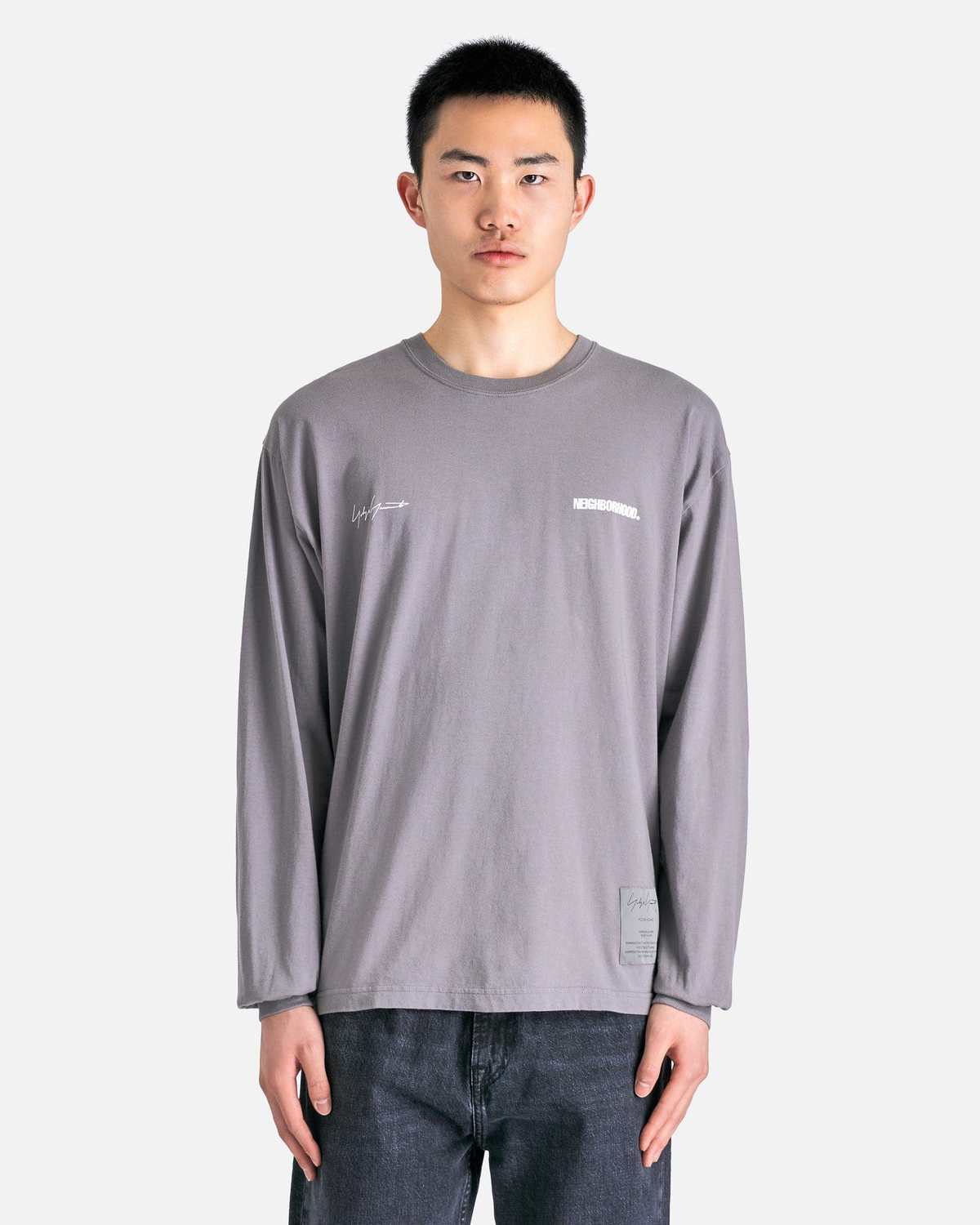 Yohji Yamamoto Pour Homme Neighborhood PT Long Sleeve T shirt