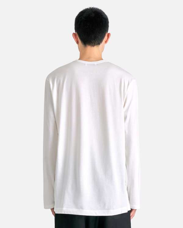 Yohji Yamamoto Pour Homme PT Long Sleeve Top - Off White | Garmentory