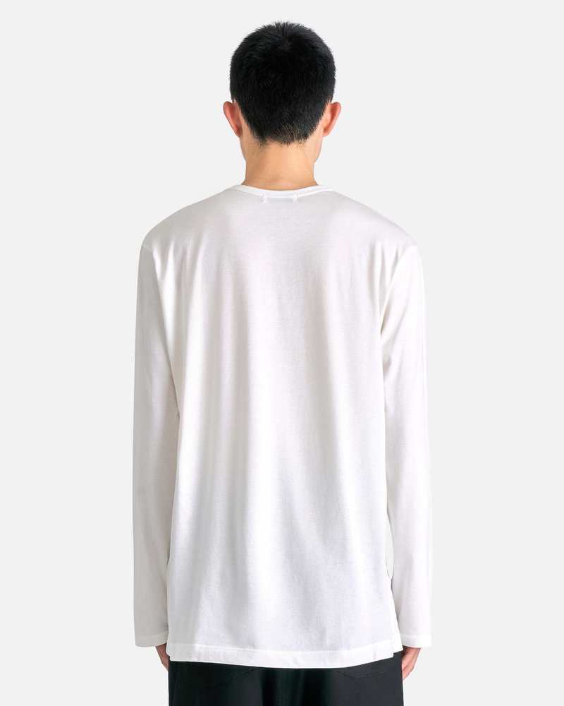 Yohji Yamamoto Pour Homme PT Long Sleeve Top - Off White