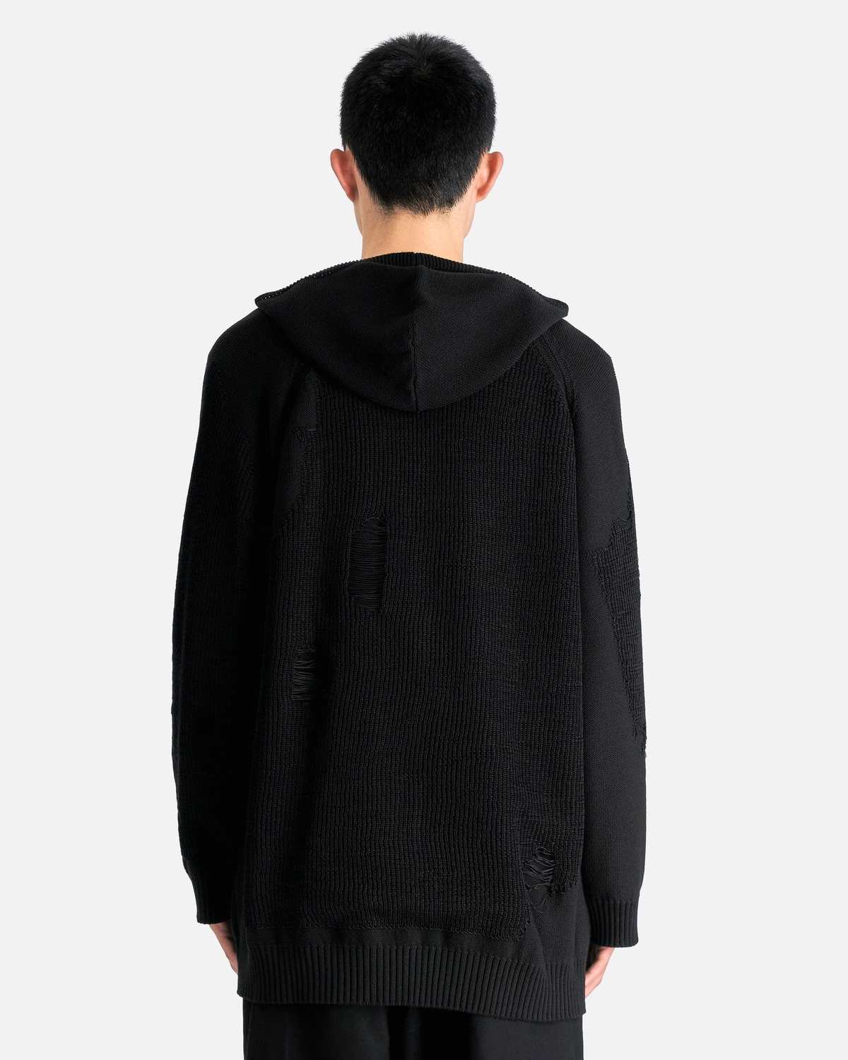 Yohji Yamamoto Pour Homme Zip Hoodie - Black | Garmentory