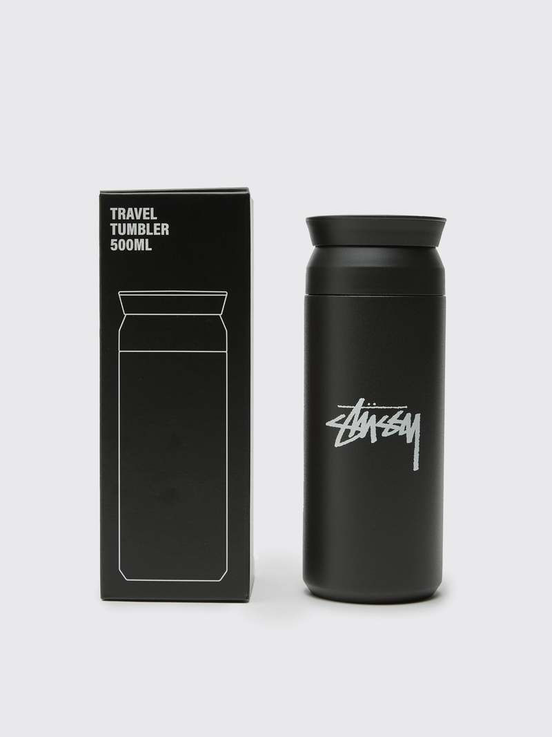 ステューシー 水筒 STUSSY KINTO Travel Tumbler 黒 Stussy Travel Tumbler - Black | Garmentory
