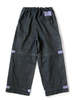 Kapital 14oz BLKxBLK Denim Nouvelle Shuttle Pants - Purple - Thumbnail 3