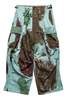 Kapital Combed Burberry Brush-camo Jumbo Cargo Pants - Turquoise - Thumbnail 1