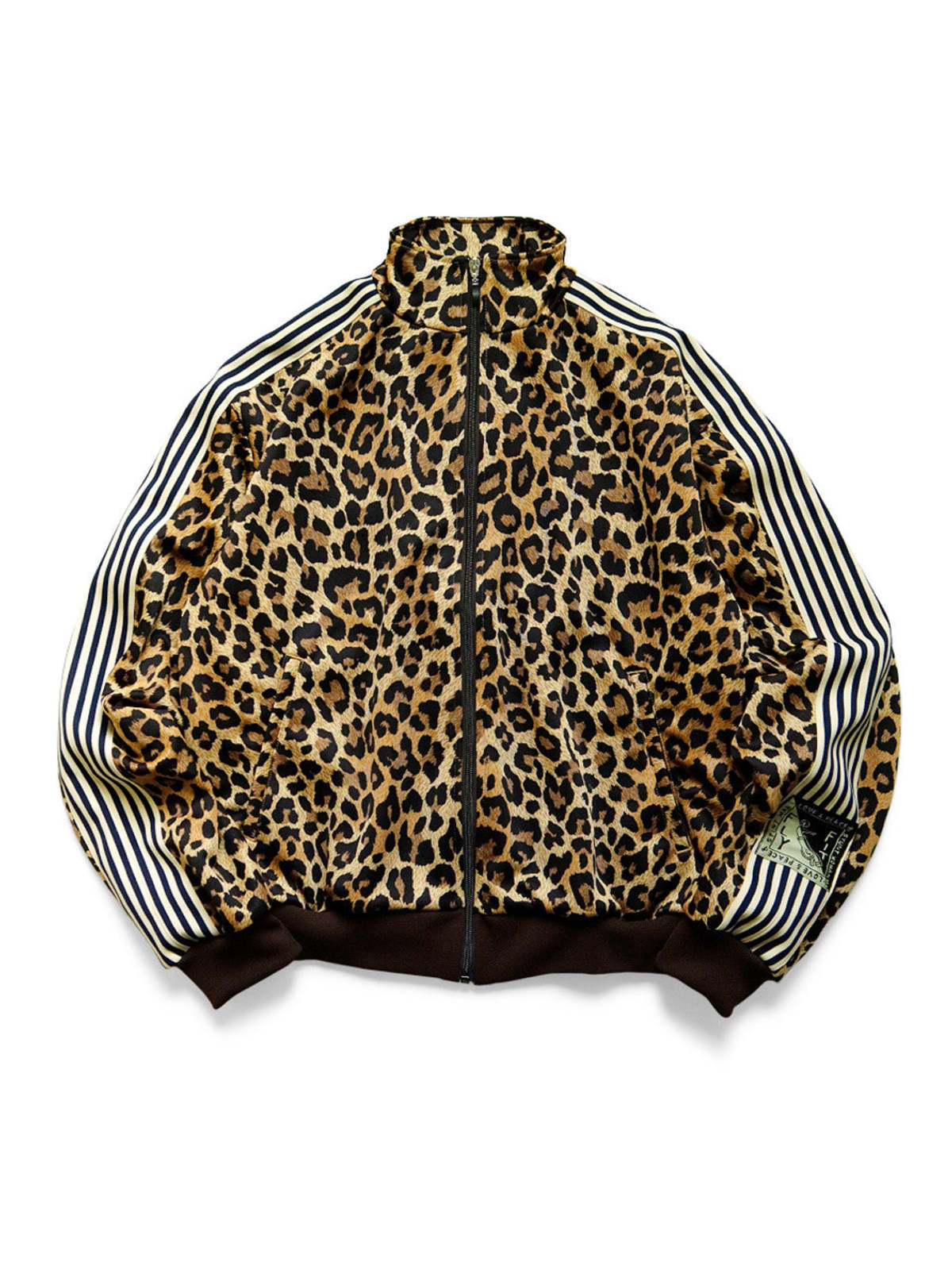 Kapital Smooth Jersey Leopard レオパード Kapital Smooth Jersey Leopard Stantman & Woman Track Jacket