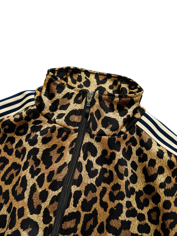 Kapital Smooth Jersey Leopard レオパード Kapital Smooth Jersey Leopard Stantman & Woman Track Jacket