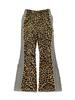 Kapital Smooth Jersey Leopard Stantman & Woman Track Pants - Brown - Thumbnail 2
