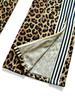 Kapital Smooth Jersey Leopard Stantman & Woman Track Pants - Brown - Thumbnail 5