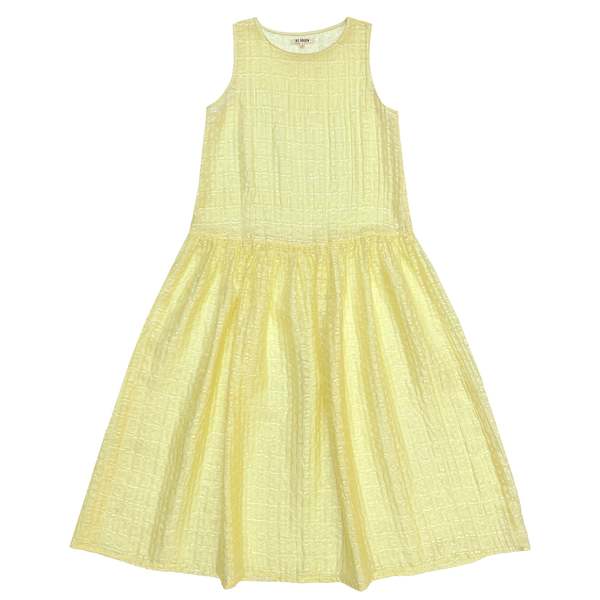 Ali Golden Drop Waist Tank Dress - Lemon | Garmentory