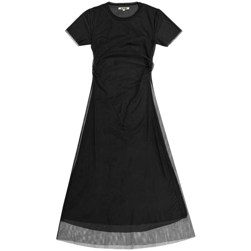 chinese dress ladies Jane Black T-Shirt Maxi Dress, x Large main image 1