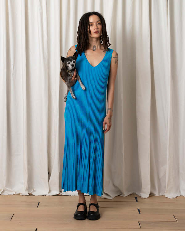 strapless open back dress Peony Pleated Dress  Kidichic