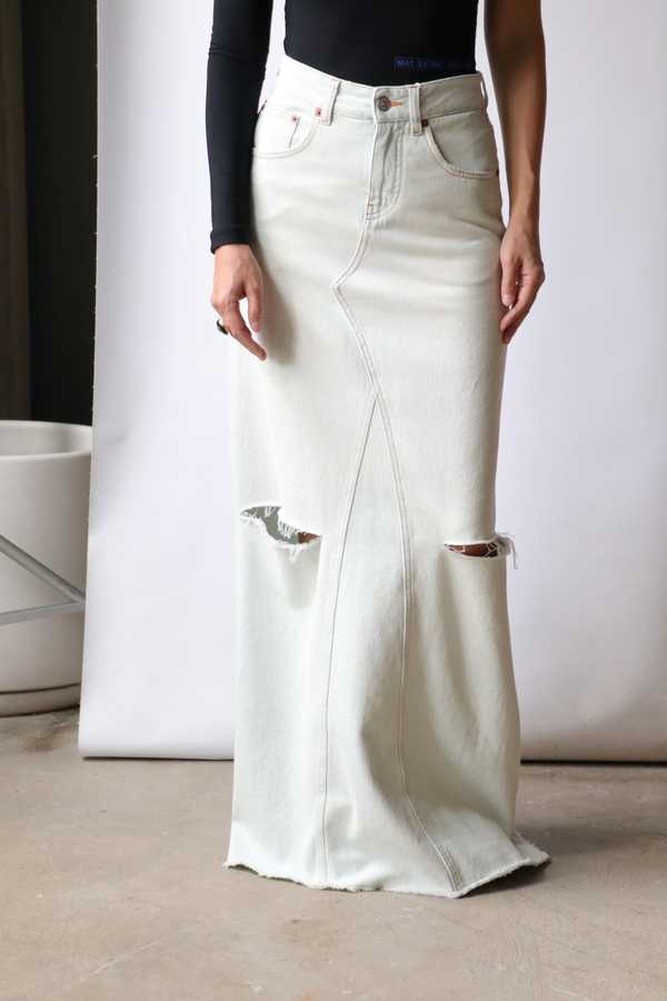 【関税&送料込】Maison Margiela Combined Long Skirt mm6-maison-margiela-long-skirt